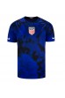 Fotbalové Dres Spojené státy Giovanni Reyna #7 Venkovní Oblečení MS 2022 Krátký Rukáv